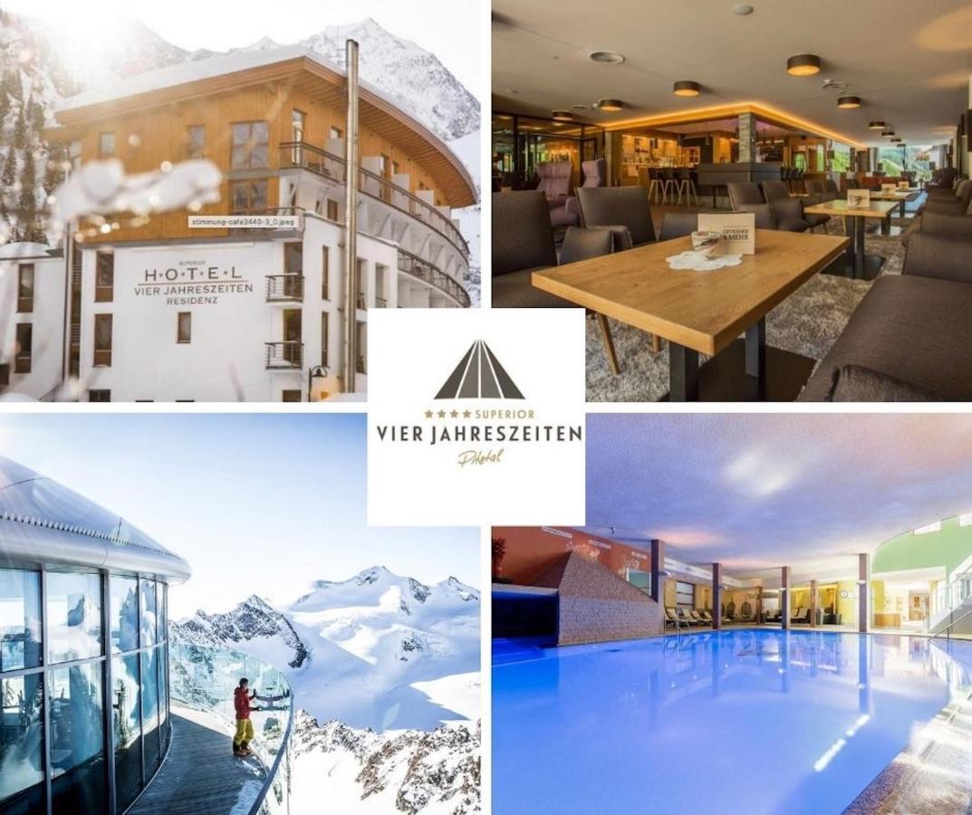 Hotel Vier Jahreszeiten Sankt Leonhard im Pitztal Eksteriør bilde