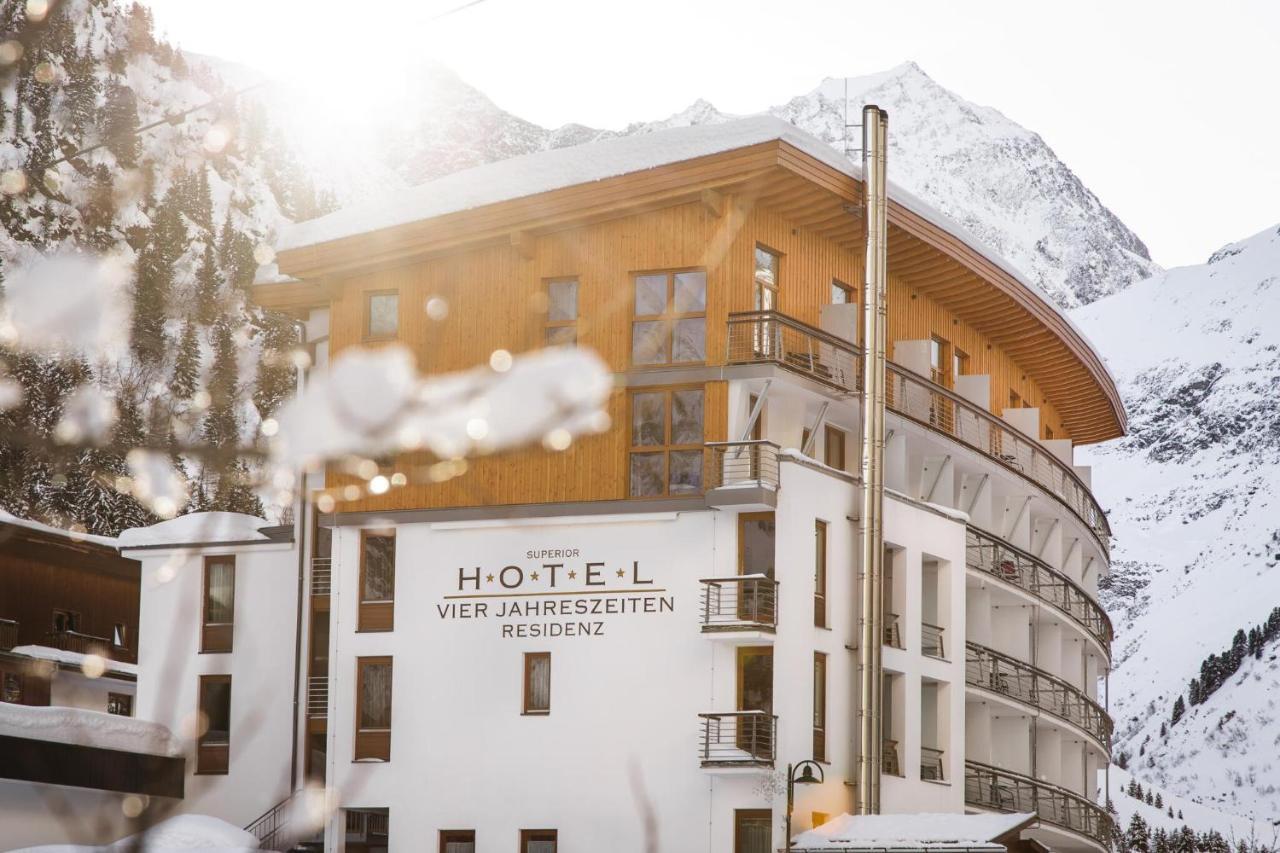 Hotel Vier Jahreszeiten Sankt Leonhard im Pitztal Eksteriør bilde