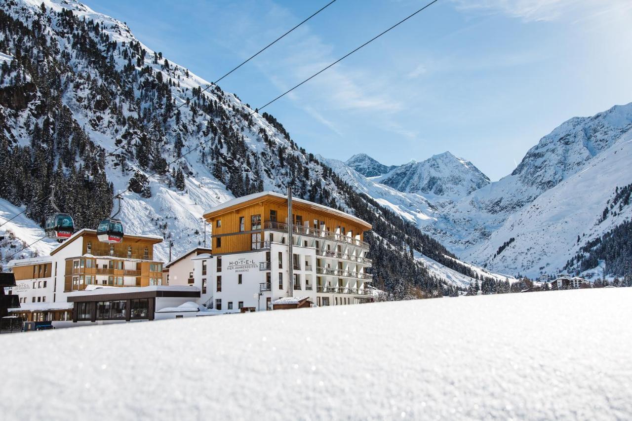 Hotel Vier Jahreszeiten Sankt Leonhard im Pitztal Eksteriør bilde